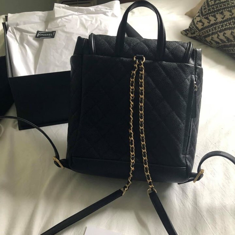 CHANEL Quilted Leather Backpack - Picture 3 of 6